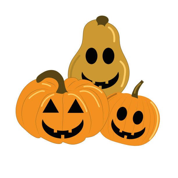 一套橙色的南瓜杰克。图片下载