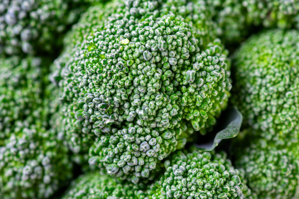 花椰菜的图案。微距照片绿花椰菜质感。新鲜的绿色西兰花蔬菜。蔬菜为饮食和健康食品。有机食品图片下载