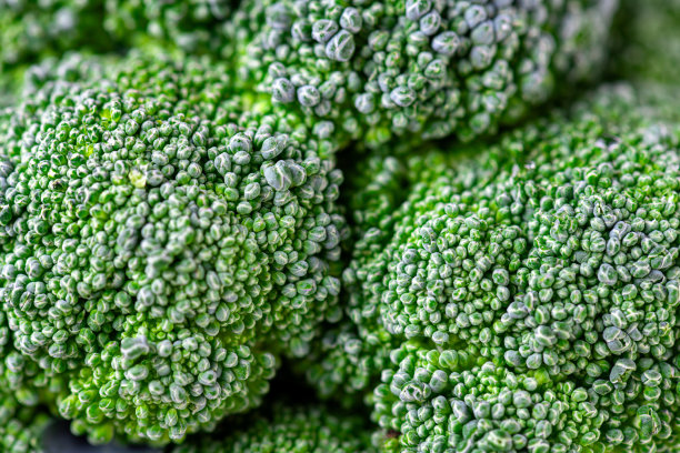 花椰菜的图案。微距照片绿花椰菜质感。新鲜的绿色西兰花蔬菜。蔬菜为饮食和健康食品。有机食品图片下载