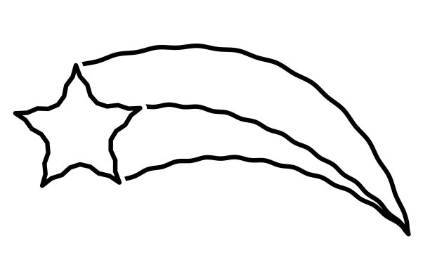 流星线图标，矢量最佳线图标。图片下载