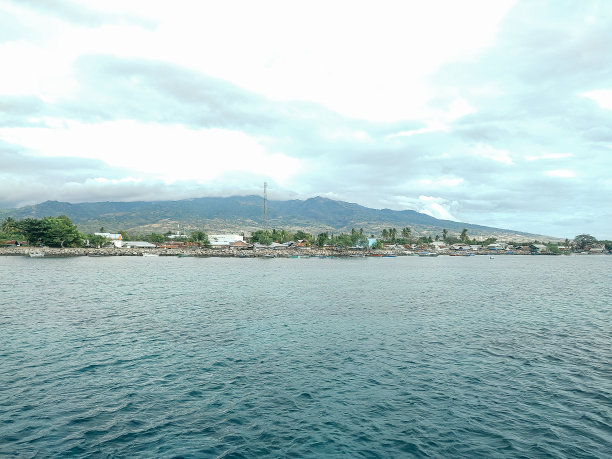 早上在海港的活动图片下载