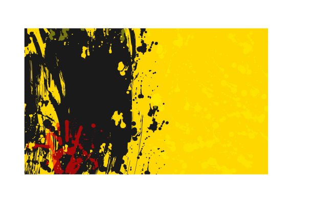 抽象grunge纹理黄和黑色的背景设计图片下载