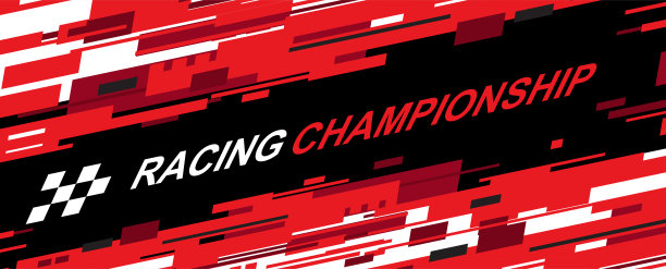 赛车速度背景，矢量插图抽象在汽车轨道图片下载