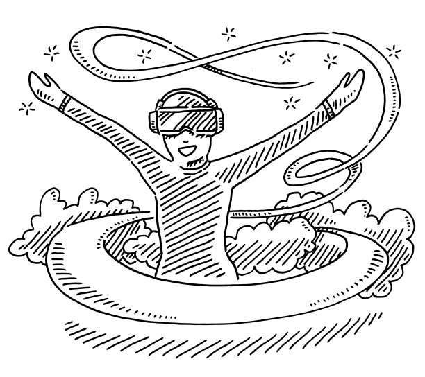 虚拟现实体验图图片下载