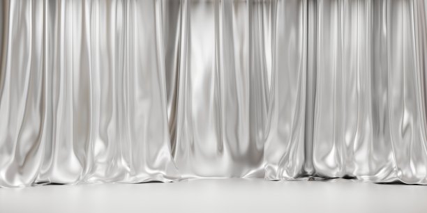 舞台幕布产品展示场景场景展示地板展示舞台背景展厅3D插画图片下载