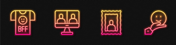 设置线相框的最好的朋友或最好的朋友图片下载