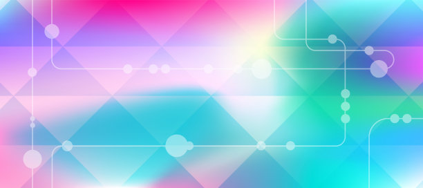 彩色抽象背景模板。现代抽象旗帜。网页设计模板。购物广告横幅。图片下载