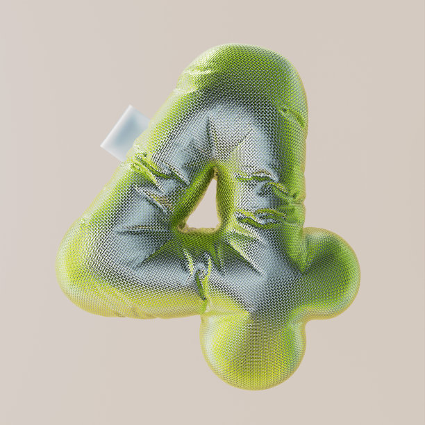 充气，气泡，金属，银色，鳞片，金属鳞片3D 4。3 d渲染。图片下载