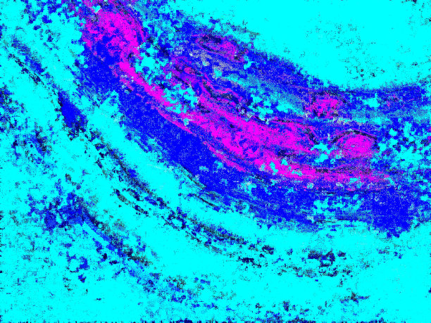 绿松石，蓝色和紫色的grunge和渐变背景图片图片下载
