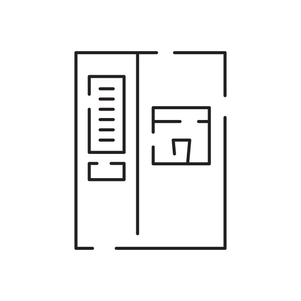 矢量图形茶线图标和茶杯图标图片下载
