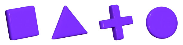 3d按钮游戏集。用于视频游戏的按钮操纵杆。3d矢量渲染隔离。图片下载