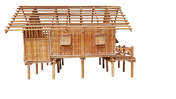 竹屋结构。图片下载