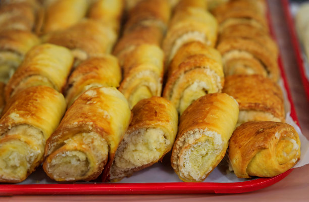 加塔，美食节上的一种淡甜味的亚美尼亚酥皮图片下载