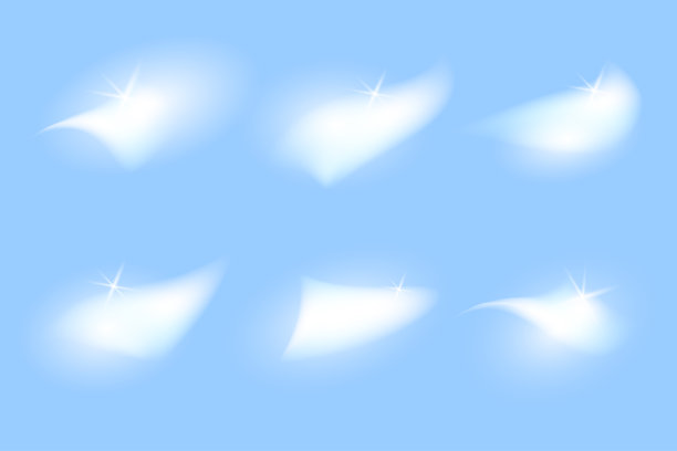 彩虹水晶反射效果。闪闪发光图片下载