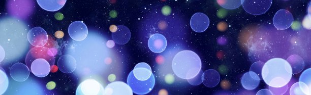 优雅的抽象背景与散景散焦灯和星星图片下载