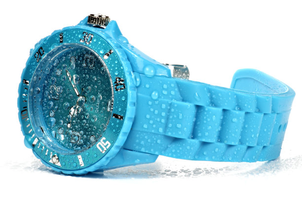 湿蓝手表图片下载