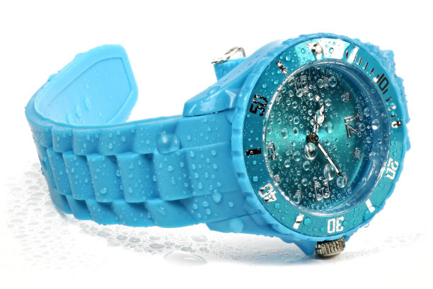 湿蓝手表图片下载