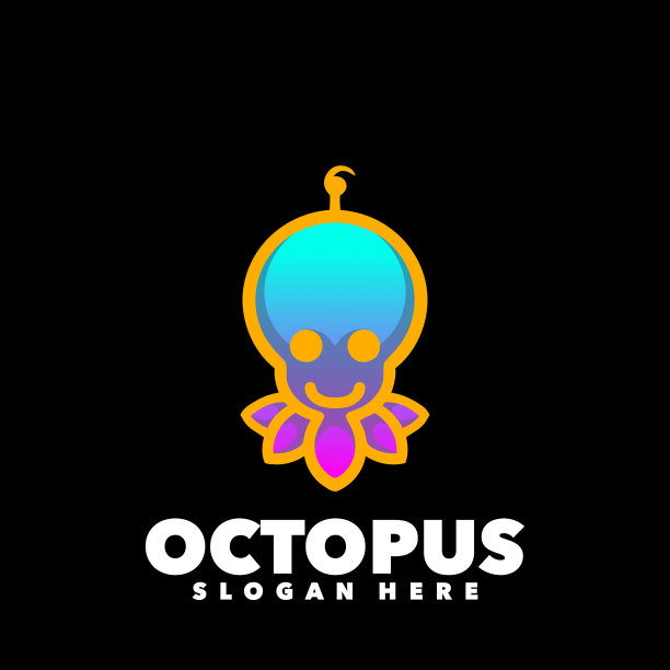 八达通简单渐变设计图片下载