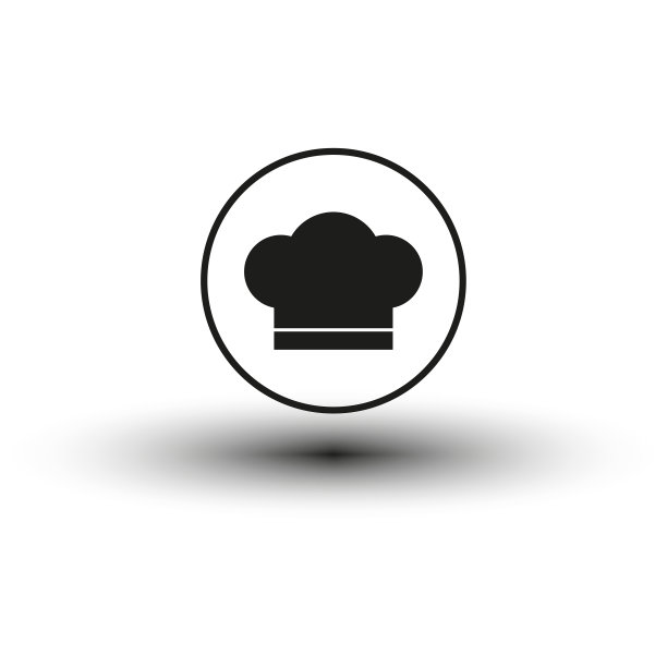 厨师帽图标。矢量插图。每股收益10。图片下载
