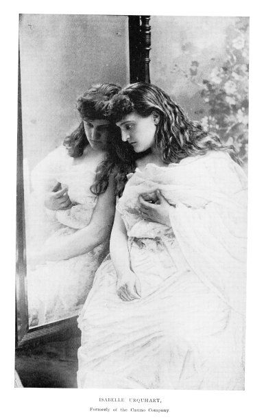 伊莎贝尔·厄克特肖像照，美国喜剧演员，19世纪文化史图片下载