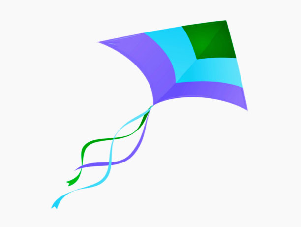 多色风筝图片下载