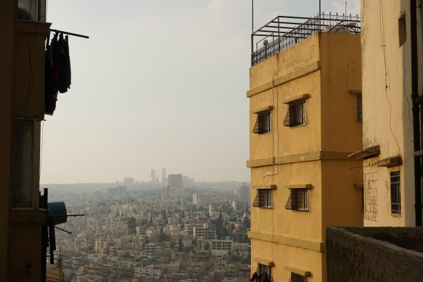 约旦首都现代中心景观照片图片下载