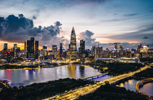 深圳航拍照片图片下载