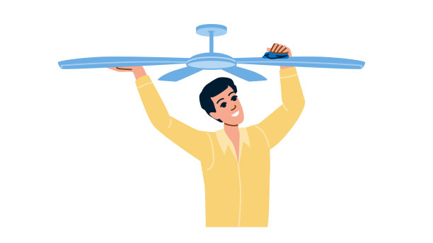 污垢清洗风扇矢量图片下载