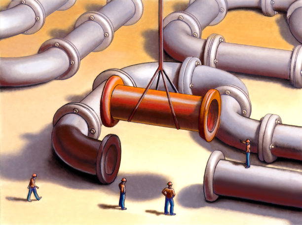 管道网络图片下载