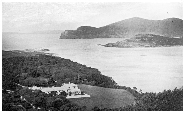 爱尔兰的古董旅行照片:瓦伦西亚图片下载