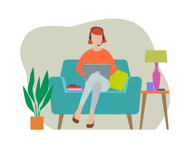 在家工作图片下载