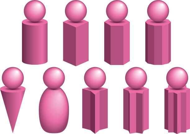 人物矢量图标素材收集图片下载