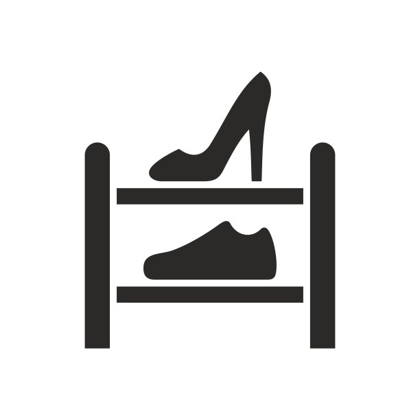 鞋架图标。图片下载