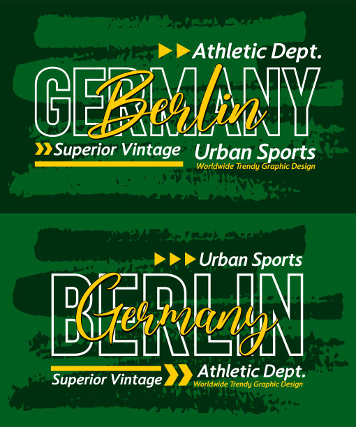 德国柏林城市书法字体grunge上等复古，用于t恤等印刷。图片下载