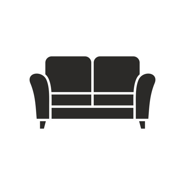沙发图标。图片下载