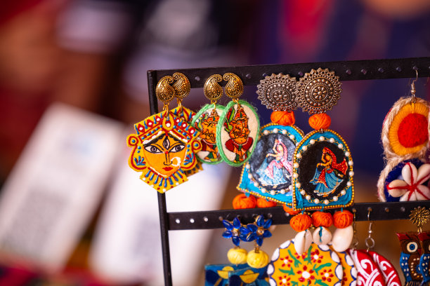 印度传统民族珠宝图片下载