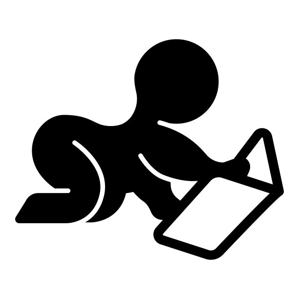 打开书与儿童固体图标，儿童图书日的概念，爬行婴儿矢量标志在白色背景，书和儿童字形风格的移动概念网页设计。矢量图形。图片下载