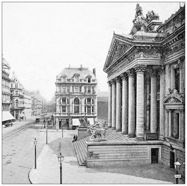 比利时古董旅行照片:交易所图片下载