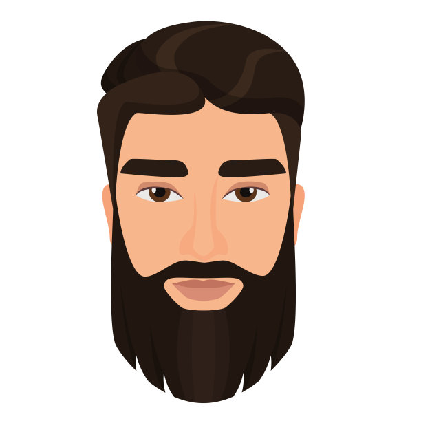 胡子男脸图片下载