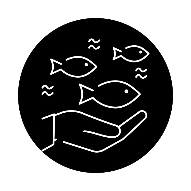 水下生活彩色图标。企业社会责任。图片下载