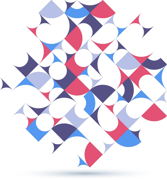 抽象几何背景孤立在白色图片下载