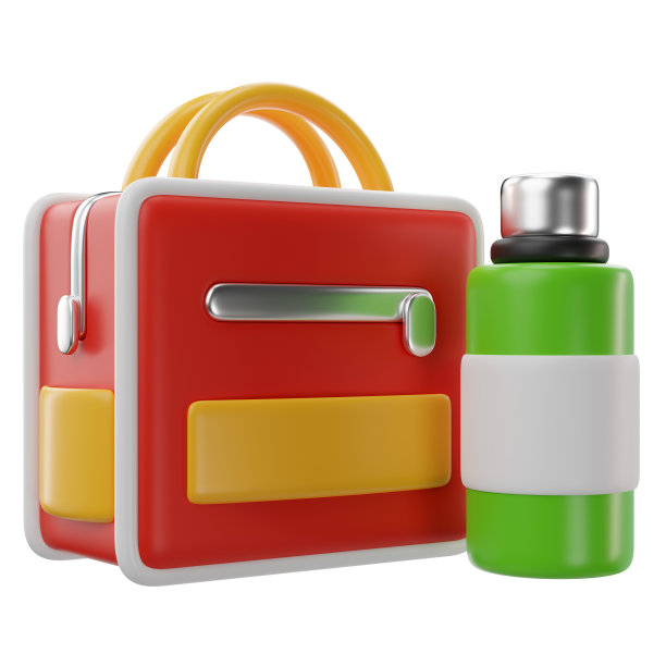 3d饭盒图标图片下载