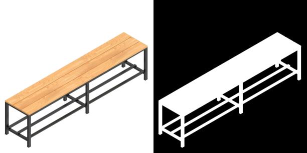 更衣室长凳图片下载