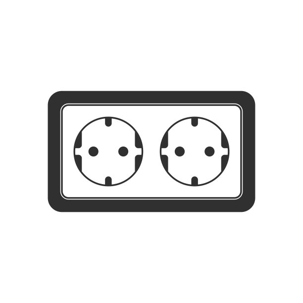电源插座矢量。图片下载