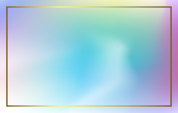 抽象背景与金色框架墙装饰。带有拷贝空间的数字背景。图片下载