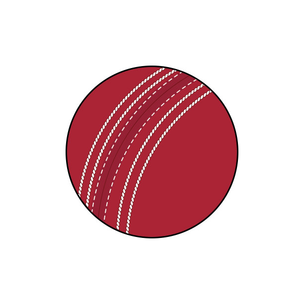 孩子们画卡通矢量插图板球孤立的涂鸦风格图片下载