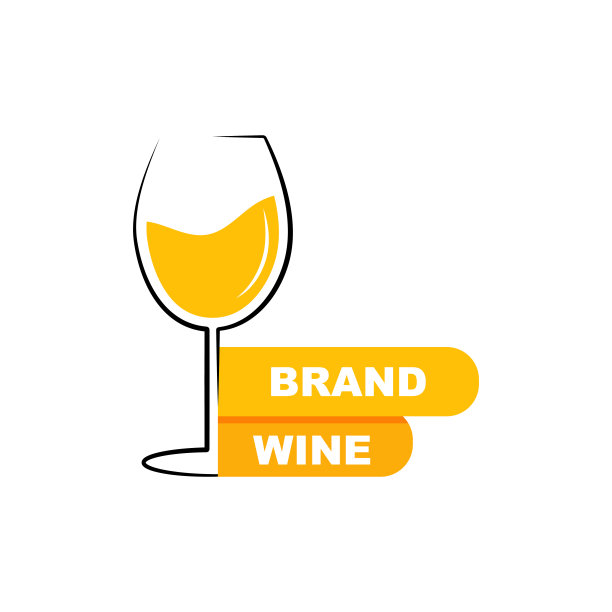 葡萄酒，酒庄标志或图标，徽章，标签菜单设计餐厅或咖啡馆，字母矢量插图图片下载