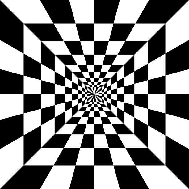 黑白视错觉检查背景图片下载
