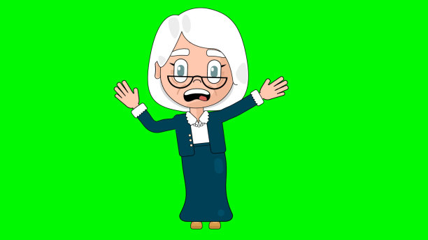 老奶奶吓坏了卡通人物阿凡达图片下载