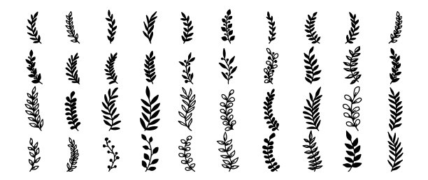 手绘线条艺术图片下载